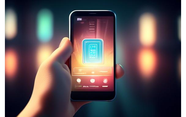 Symbolbild der digitalen E-Vignette auf einem Smartphone